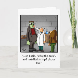 Carte de voeux Hilarious Halloween Humour
