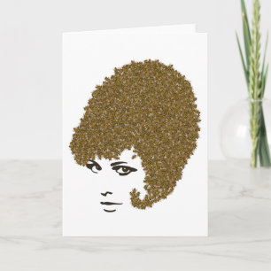 Carte de voeux Honey Bee Hive