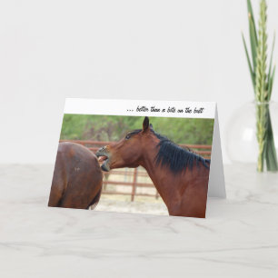 Carte de voeux Horseplay