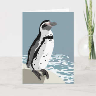 Carte de voeux Humboldt Penguin