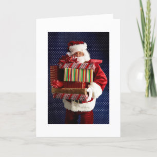 Carte de voeux humoristique du Père Noël
