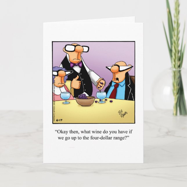 Carte de vœux humoristique pour anniversaire de ma (Devant)