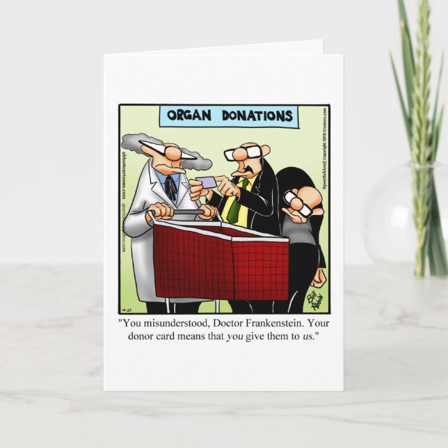 Carte de vœux humoristique pour Halloween  (Devant)