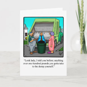 Carte de voeux Humour Divorce pour elle