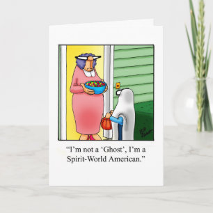 Carte de voeux Humour Halloween