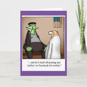 Carte de voeux Humour Halloween pour Halloween