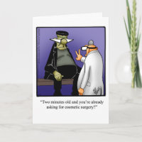 Carte de voeux Humour Halloween "Spectickles"