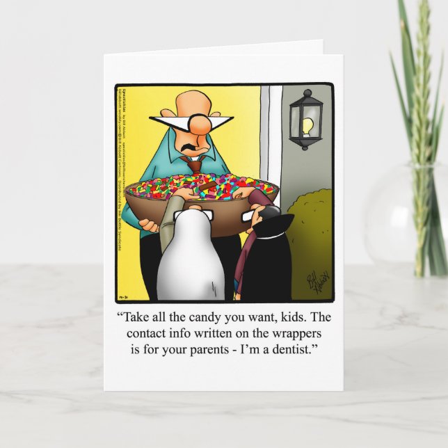 Carte de voeux Humour Halloween "Spectickles" (Devant)