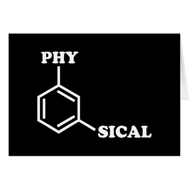 Carte de voeux Humour métaphysique (Devant horizontal)