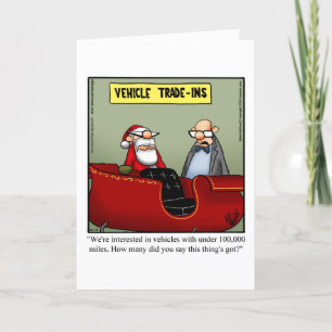 Carte de voeux Humour Noël