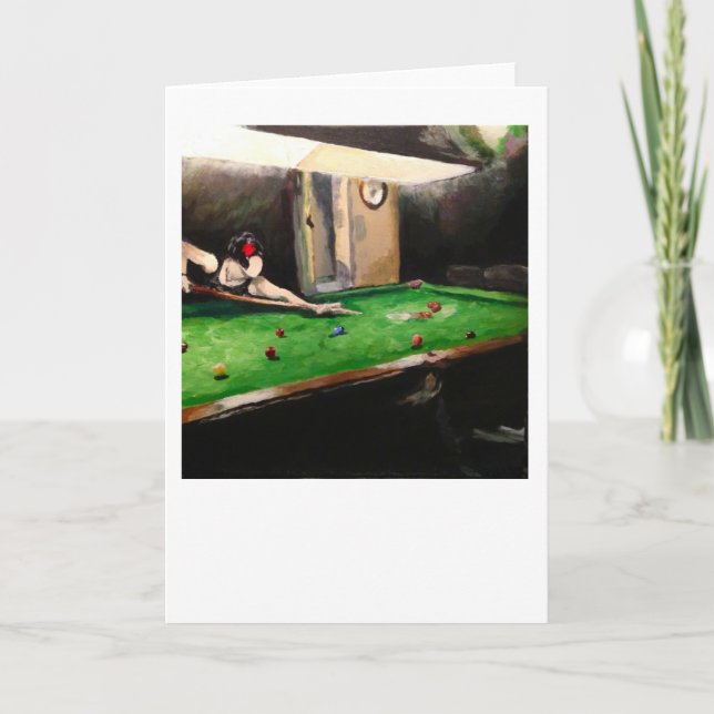 Carte de voeux - "île de Burgh de la salle de (Devant)