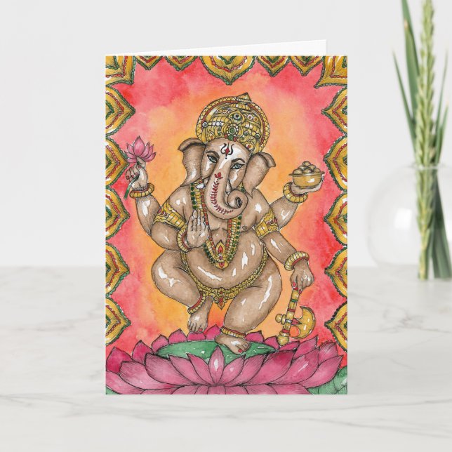 Carte de voeux Imaginaire Art (Devant)