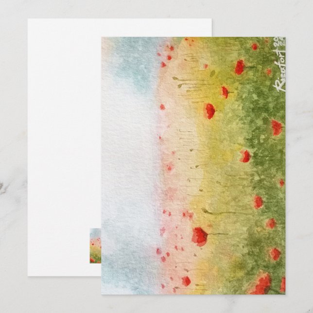 Carte de voeux In My Dreams III (Devant / Derrière)