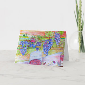 Carte de voeux "In the Vineyard"