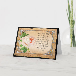 Carte de voeux inspirante