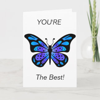 Carte de voeux inspirante, vous êtes le meilleur !