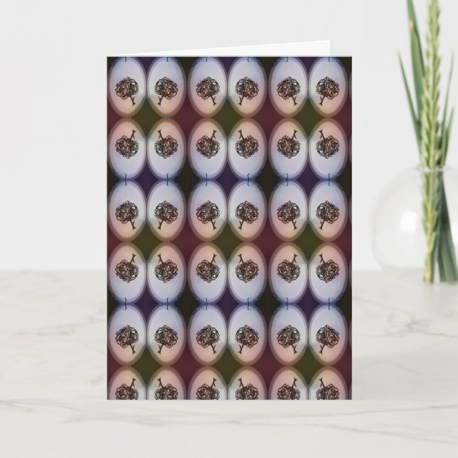 Carte de voeux Jesse Tree Folded Blessing (Devant)