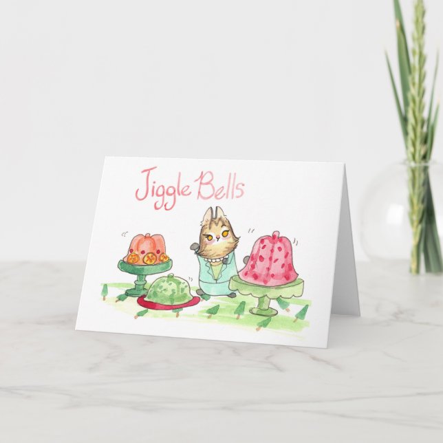 Carte de voeux Jiggle Bells (Devant)