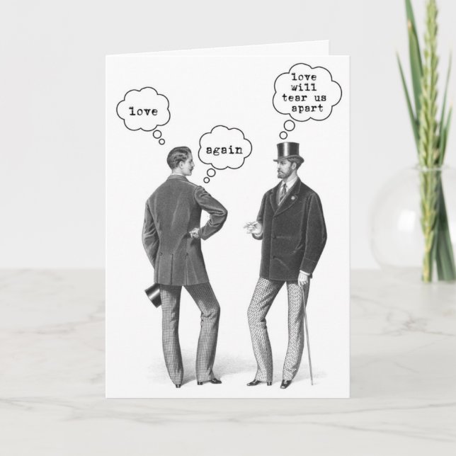 Carte de voeux Joy Division (Devant)