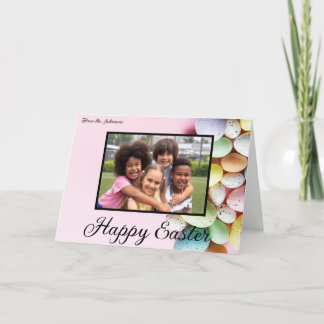 Carte de vœux Joyeuses Pâques