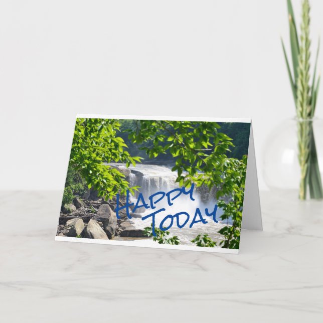 Carte de vœux Joyeux Aujourd'hui (Devant)