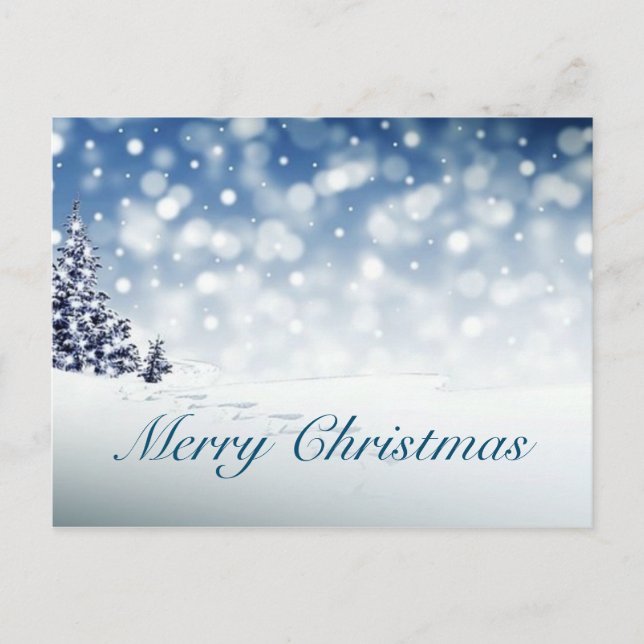 Carte de vœux Joyeux Noël (Devant)