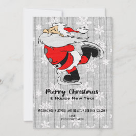 Carte de vœux Joyeux Noël et Bonne Année