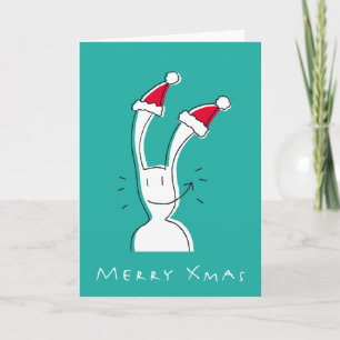 Carte de voeux Joyeux Noël par BixTheRabbit