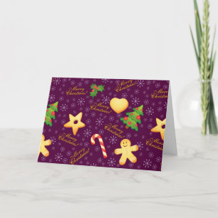 Carte de vœux Joyeux Noël (vierge)