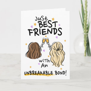 Carte de voeux "Just Best Friends"
