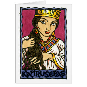 Carte de voeux Kamrusepas