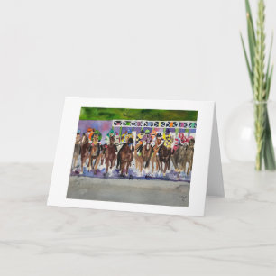 Carte de voeux Kentucky Derby