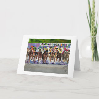 Carte de voeux Kentucky Derby