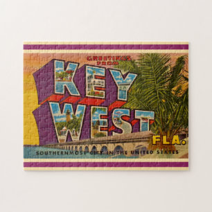 Carte de voeux Key West 11x14 Puzzle