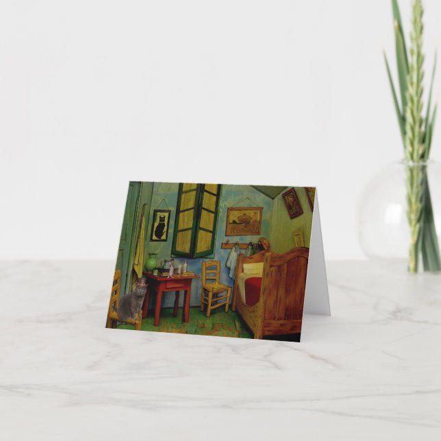 Carte de voeux KHS Phinny-Chat de Pierce 3-25 (Devant)