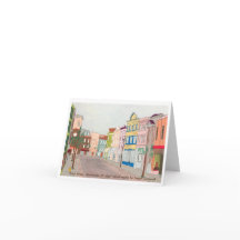 Carte de voeux "King Street, Charleston, SC"