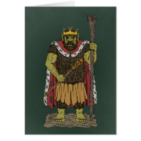 Carte de voeux King Troll