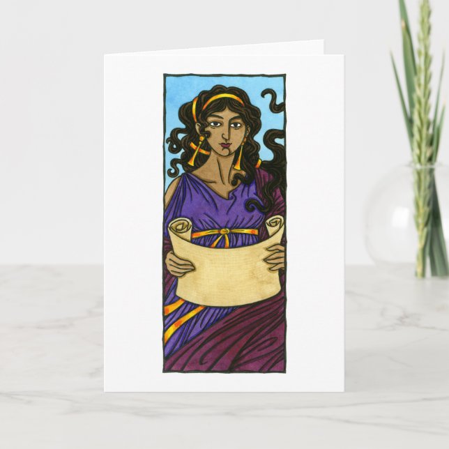 Carte de voeux Klio (Devant)