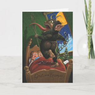 Carte de voeux Krampus