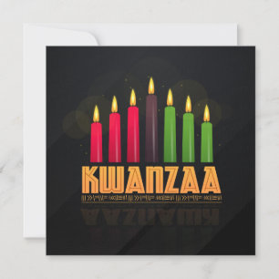Carte de voeux Kwanzaa