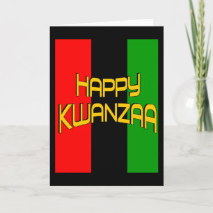 Carte de voeux Kwanzaa