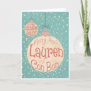 carte de voeux lauren