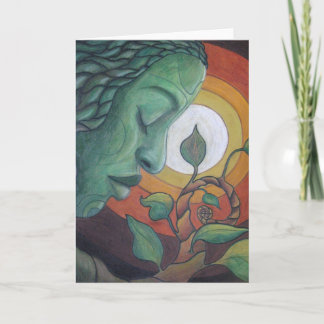 Carte de voeux : "Le réveil"