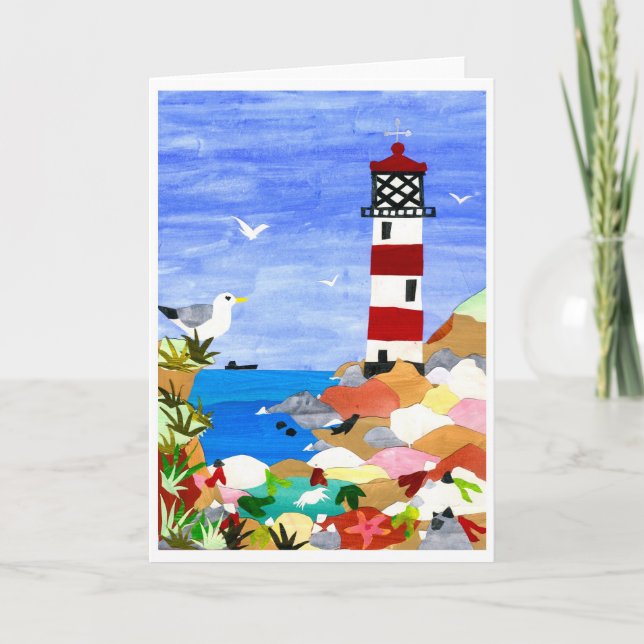 Carte de voeux 'Lighthouse' (Devant)