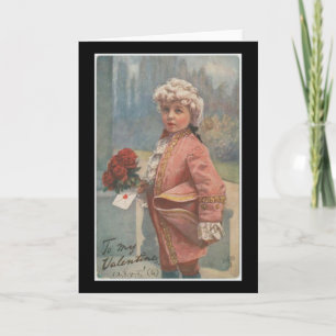 Carte de voeux Little Romeo "To My Valentines"