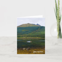 Carte de vœux Loch Long, Arrochar, Écosse