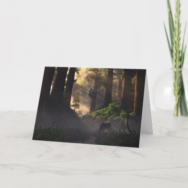 Carte de voeux Lord of the Forest (Devant)