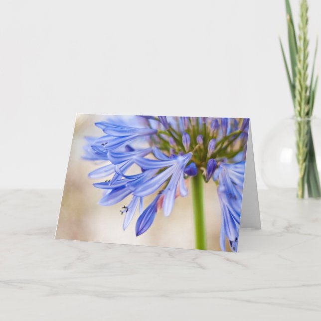 Carte de voeux Love Flower (Devant)