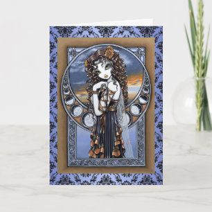 Carte de voeux "Lucia" Flower Fairy Art