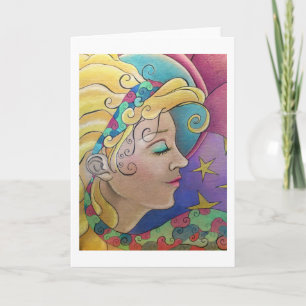 Carte de voeux lumineuse